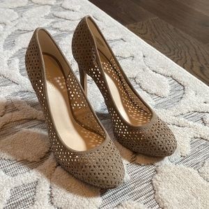 Nine West Tan Heels